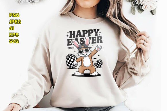 Celebrate Easter with a Cool Bunny T-Shirt Design