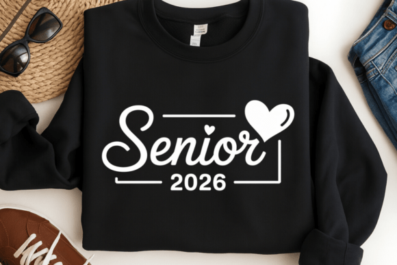Class of 2026: Modern Graduation Design for Custom Apparel