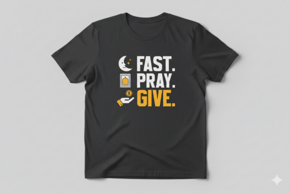 Fast Pray Give: A Design for Ramadan's Spirit