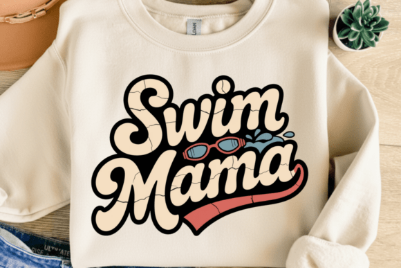 Retro Swimming Mom: Show Your Poolside Pride