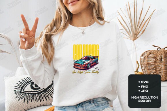 Rev Up Your Graphics: The Retro JDM Street Racing Aesthetic