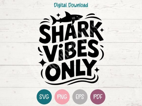 Shark Vibes Only: A Versatile Design for Modern Makers