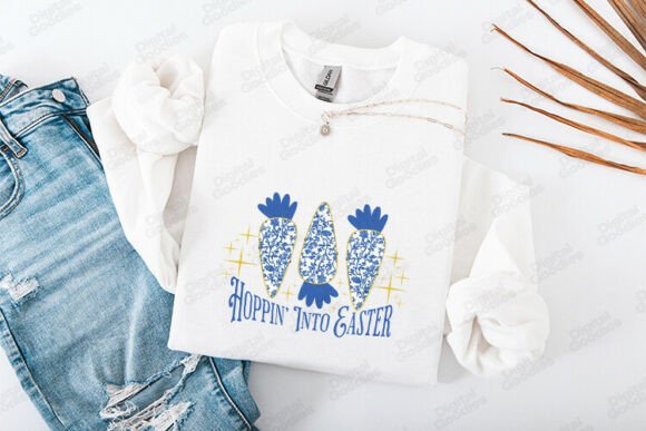Spring Into Creativity: Using Hoppin' Into Easter Carrot Design