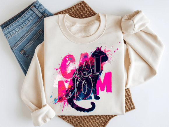 Unleash Your Brand's Purr-sonality with Neon Splash Art